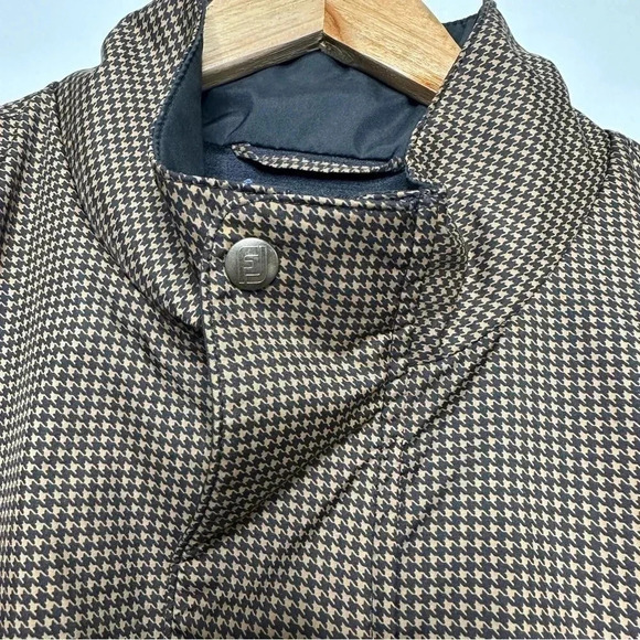 FJ FootJoy DryJoy Herringbone Half Zip Pullover Rain Golf Jacket Size Large - Picture 5 of 13